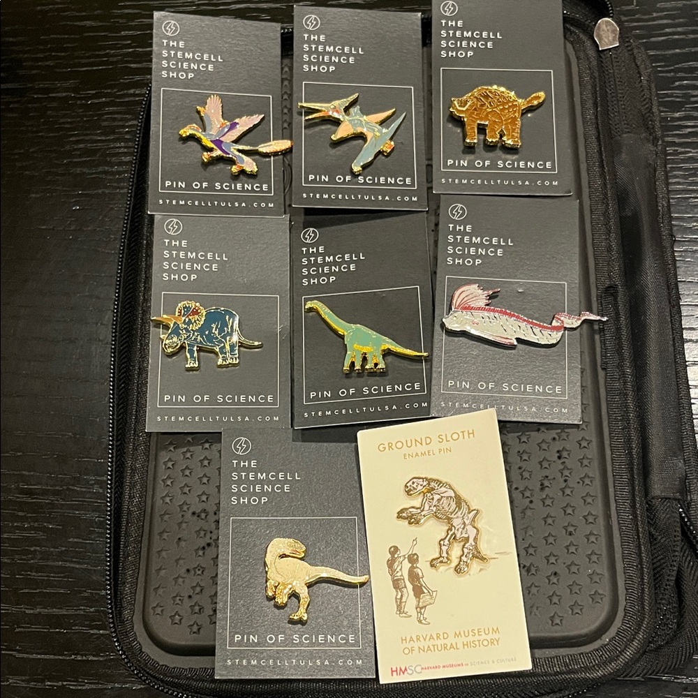 Stemcell Science 7-pin + Harvard Museum of Natural History 1-Pin (8-pin bundle)